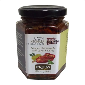 BRETAS - Szárított paradicsom olíva- és kapribogyóval 190g / 180g