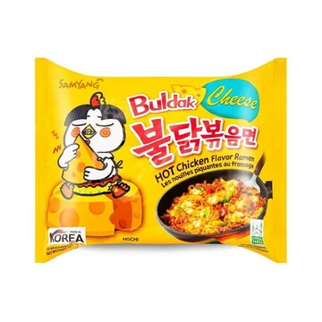 Buldak - Sajtos Csirke Ízesítésű Tészta 140gr