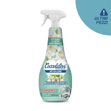 Coccolatevi - Fürdőszobai tisztító spray vízkő ellen (Muschio Bianco) 750ml
