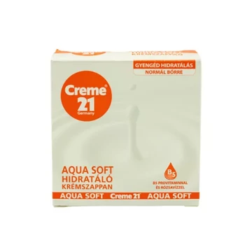 Creme 21 - Aqua Soft hidratáló szappan normál bőrre 125 g