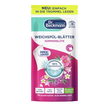 Dr. Beckmann - öblítő lap nyári virág illat (28 mosás - 14 lap)