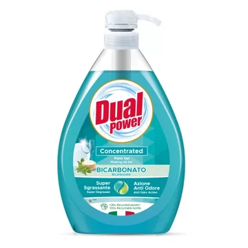 Dual Power - mosogatószer bikarbónával 1 L