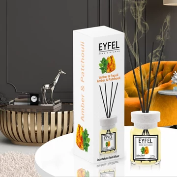 Eyfel - Pálcikás Illatosító (Amber és Patchouli) 120ml