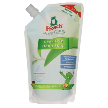 Frosch - Sensitive folyékony szappan utántöltő 500 ml