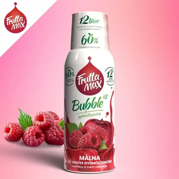 Futta Max - Málna ízű gyümölcsszörp 500ml