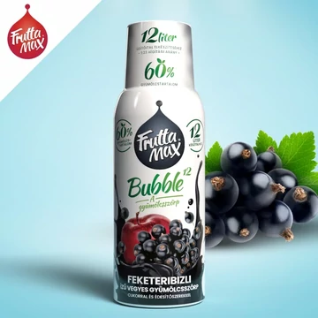 Frutta Max - Feketeribizli ízű gyümölcsszörp 500ml