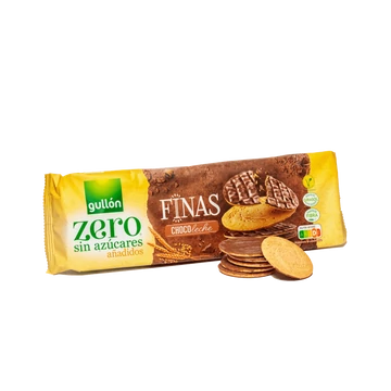 Gullón - Finas tejcsokoládés zabkeksz zero cukor 150g