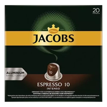 Jacobs - Espresso 10 Intenso kapszula (Nespresso) 20db