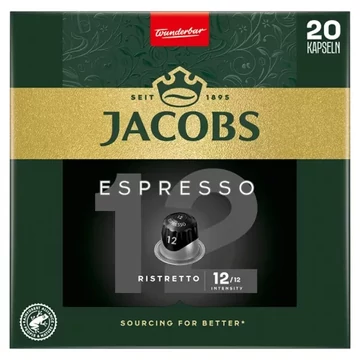 Jacobs - Espresso 12 Ristretto kapszula (Nespresso) 20db