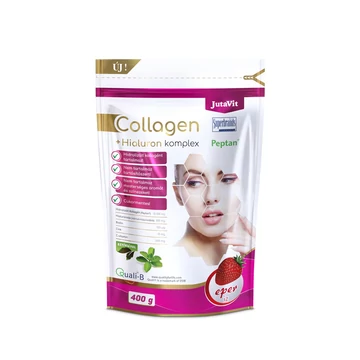 JutaVit - Collagen+hialuron komplex Eper 400g  