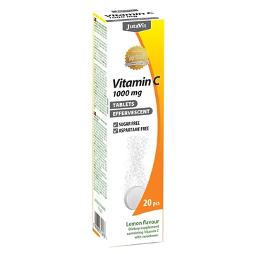 JutaVit - C-vitamin 1000mg pezsgőtabletta 20x 