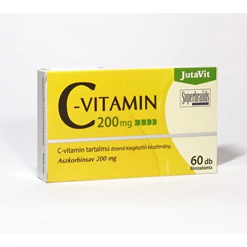 JutaVit - C-vitamin 200mg  tabletta 60x – bliszteres