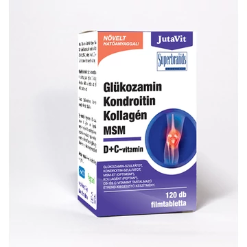JutaVit - Glükozamin+ Kondr.+ Koll.+ MSM 120x É.K. 