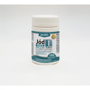 JutaVit - Jód tabletta 200µg 100x ÚJ!!