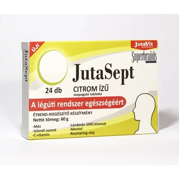 JutaVit - JutaSept szopogató tabletta CITROM 24x