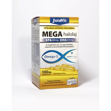 JutaVit - Mega Halolaj Omega-3 100x