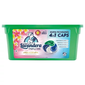 Lavandera - 4in1 Univerzális mosókapszula jazmin és bergamot illattal (22 db)