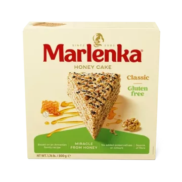 Marlenka - Gluténmentes mézes diós torta 800g