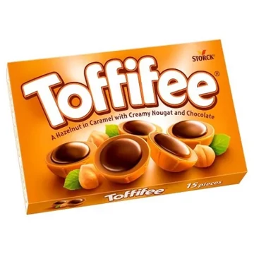 Toffifee - mogyorós, karamellás desszert 125g
