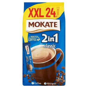Mokate - 2in1 XXL kávéitalpor (24x14 g)