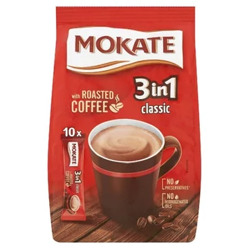 Mokate - 3in1 instant kávé (10x17 g)