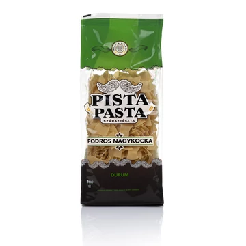 Pista Pasta - Durum Fodros nagykocka 400g 