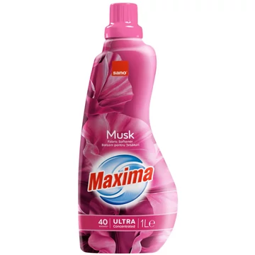 SANO Maxima - Musk Ultrakoncentrált öblítő (40 mosás) 1L