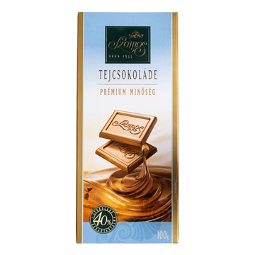 Szamos - Tejcsokoládé tábla - 40%-os kakaótartalom 100g