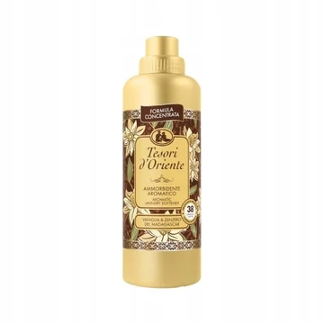 Tesori d'Oriente - Öblítőkoncentrátum Vanília-gyömbér édes és fűszeres illattal 760ml (38 mosás)
