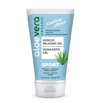 Aloe Vera Organic - Sport Izomlazító gél 125ml