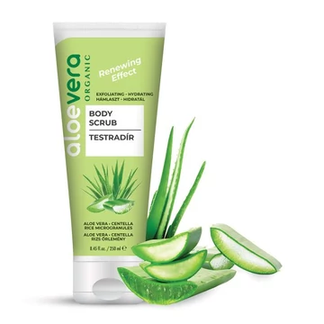 Aloe Vera Organic - Bőrmegújító testradír 250ml