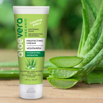 Aloe Vera Organic - Bőrnyugtató, regeneráló védőkrém 100ml