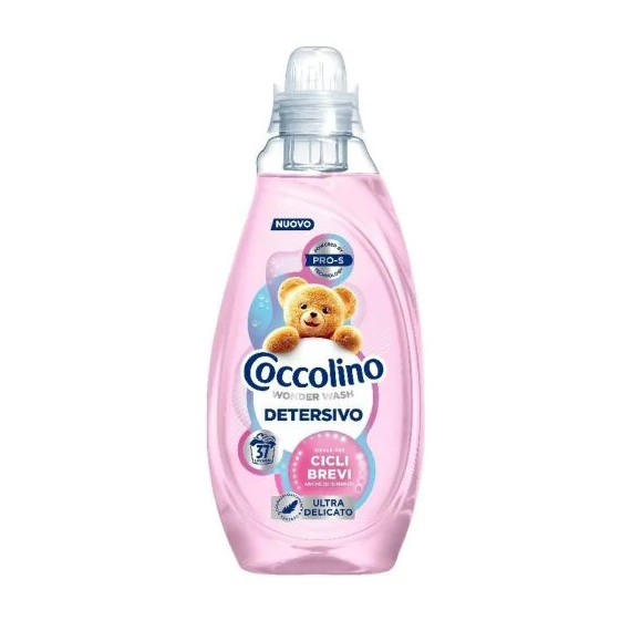Coccolino - Wonder Wash Ultra Delicato folyékony mosószer (37 mosás) 1,48L