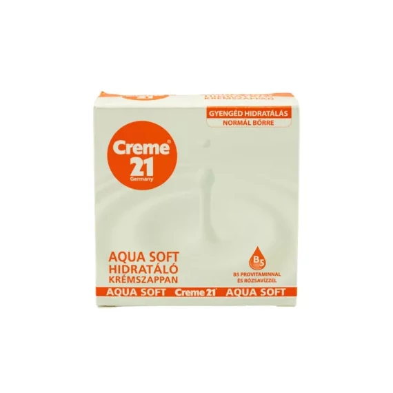 Creme 21 - Aqua Soft hidratáló szappan normál bőrre 125 g