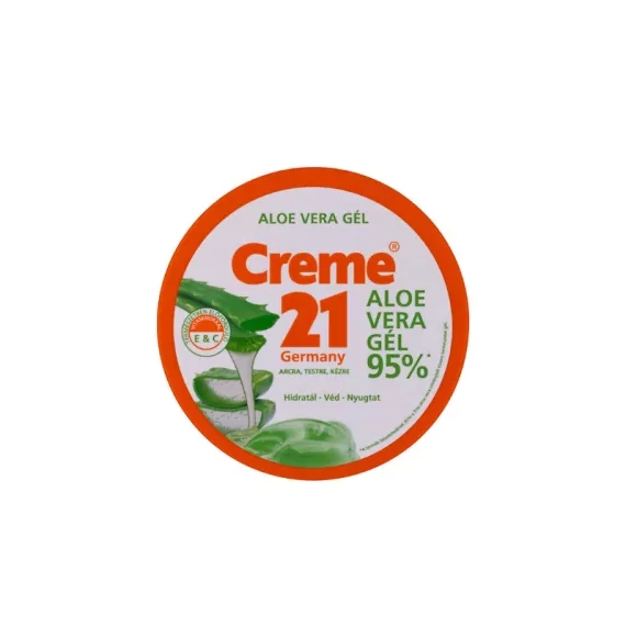 Creme 21 - Aloe Vera gél 95% arcra, testre, kézre 300ml