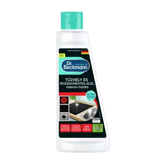 Dr. Beckmann - intenzív tűzhely- és rozsdamentesacél-tisztító 250ml