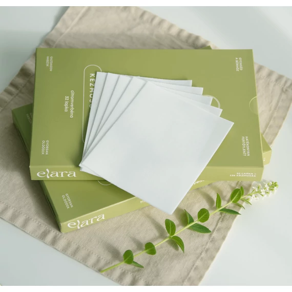 Elara - Kézimosó lapka citromverbénával (32 lap)