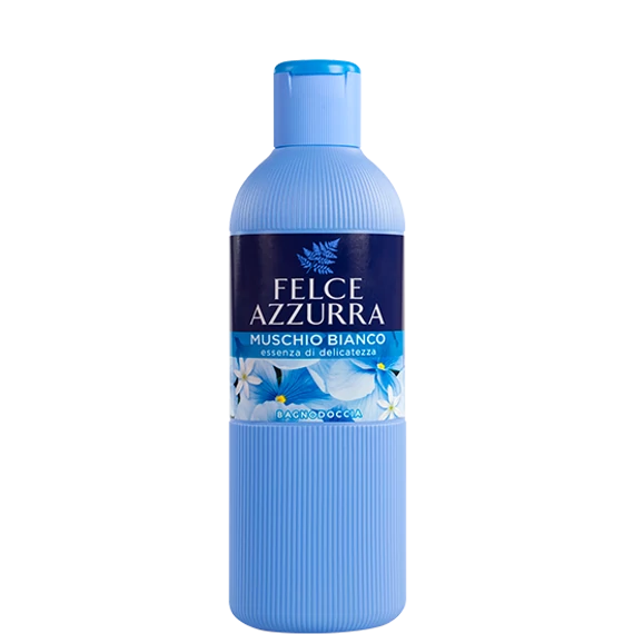 Felce Azzurra - Fehér pézsma illatú tusfürdő 650ml