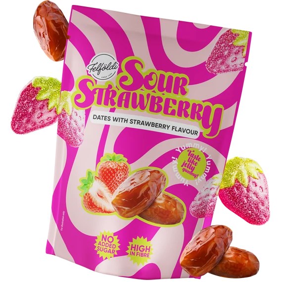 Felföldi - Datoly Savanyú Eper Ízű 100g