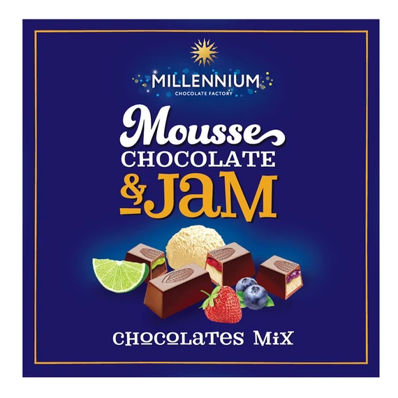 Millenium Choco - Mousse&Jam Desszert 180g