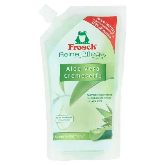 Frosch - folyékony szappan utántöltő Aloe vera 500 ml