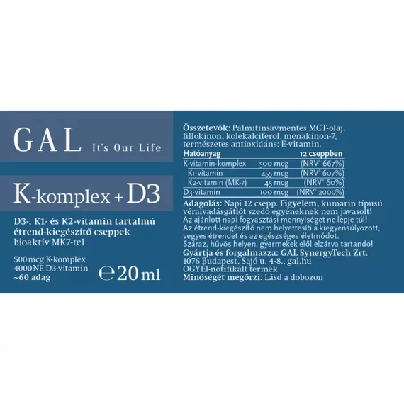 GAL - K-komplex + D3