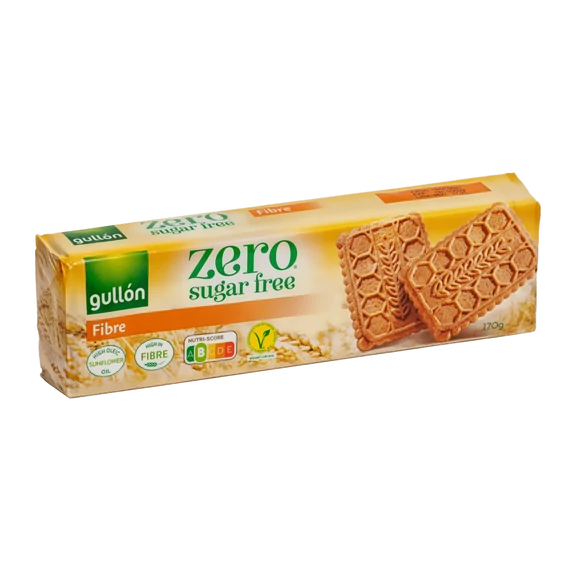 Gullón - Fibre rost keksz zero cukor 170g