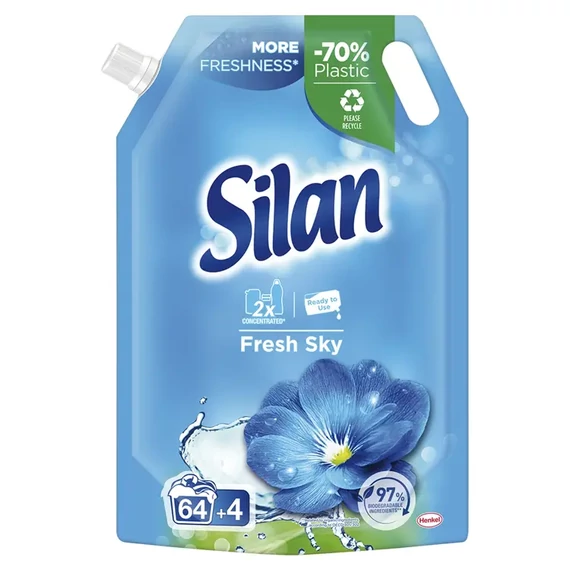 Silan - Fresh Sky öblítő koncentrátum 748ml (68 mosás) 