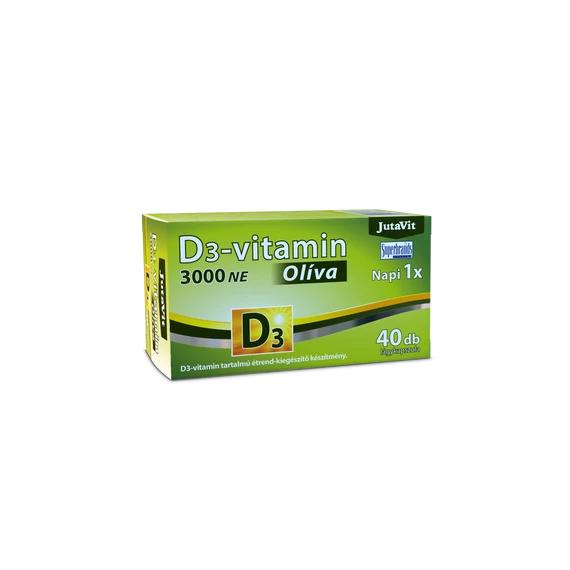 JutaVit - D3-vitamin 3000NE Olíva 40x É-K.