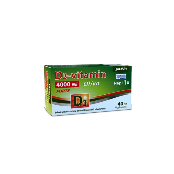 JutaVit - D3-vitamin 4000NE Olíva 40x É-K.