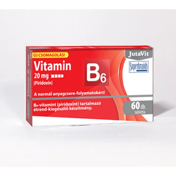 JutaVit - Vitamin B6 20mg 60x