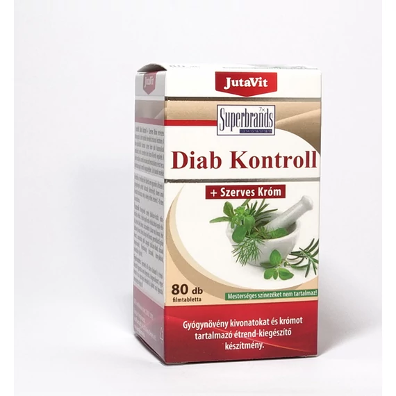 JutaVit - Diab Kontroll tabletta 80x