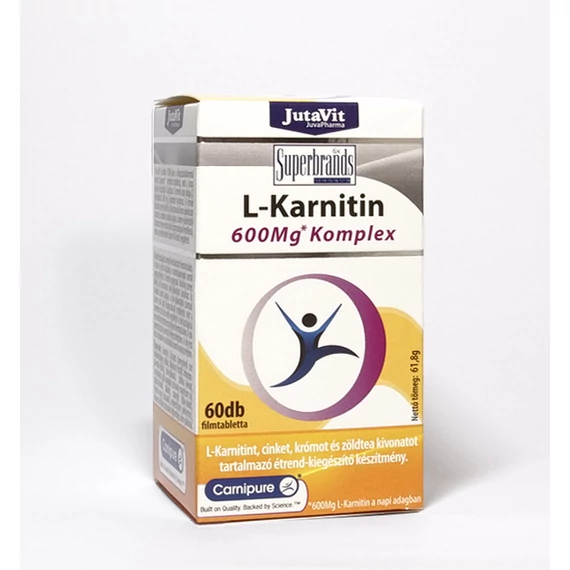 JutaVit - L-Karnitin 600mg komplex 60x