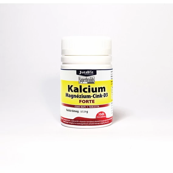 JutaVit - Kalcium-Magnézium-Cink+D3 Forte  30x      